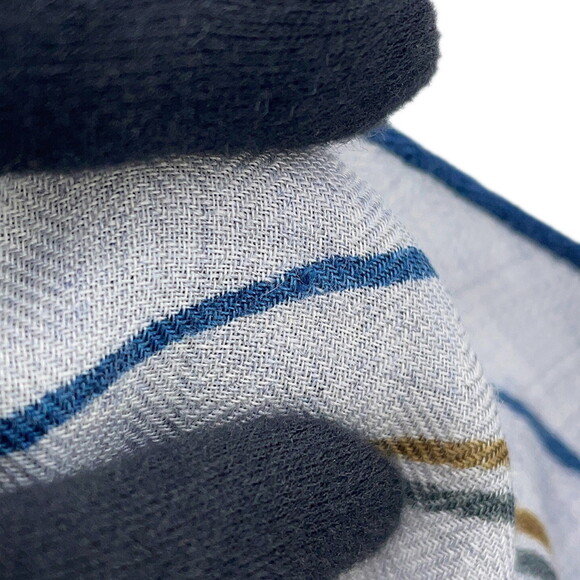 Hermes scarf muffler, Losange, So Hermes, cashmere and cotton, HERMES 2025, S... - Picture 2 of 7